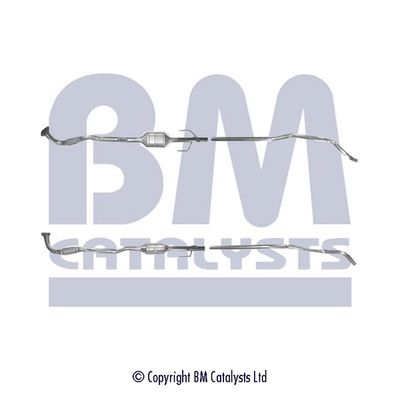 BM CATALYSTS katalizatoriaus keitiklis BM80410H